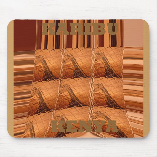 美しい驚くべきマウスパッド水平テンプレート マウスパッド (正面)