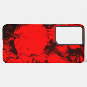 美しい驚くべき最新のレッドスカルヒップホップ SAMSUNG GALAXYケース (裏面横)