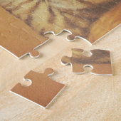 美しい驚くべき猫と犬の赤ちゃんアートプリント ジグソーパズル (側面)