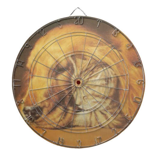 美しい驚くべき猫と犬の赤ちゃんアートプリント ダーツボード (正面)