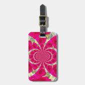 美しい驚くべき赤いバラ.jpg ラゲッジタグ (正面縦)