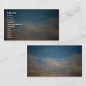 美しい高層雲 名刺 (正面/裏面)