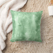 美しい高級ミント幾何学模様の枕 クッション (ブランケット)