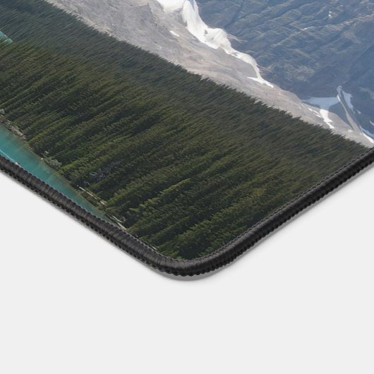 美しい高騰する山のイメージを持つデスクマット デスクマット (コーナー)