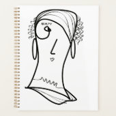 美しい髪のカール プランナー手帳 (正面)