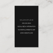 美しい髪 名刺 (裏面)