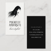 美しい髪 名刺 (正面/裏面)