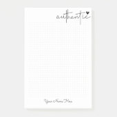 美しい魂のカスタマイズ注記 ポストイット (正面)