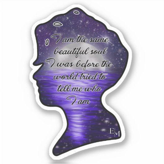 美しい魂 シール (正面)