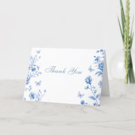 美しい魅惑されたヴィンテージ結婚春の花 サンキューカード