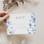 美しい魅惑されたヴィンテージ結婚春の花 出欠カード