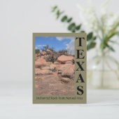 美しい魅惑の岩の州自然地域 ポストカード (スタンド正面)