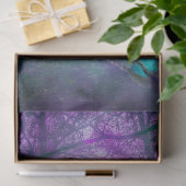 美しい魅惑の森の蝶の切り離し 薄葉紙 (ギフト)