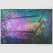 美しい魅惑の森の蝶の切り離し 薄葉紙 (正面)