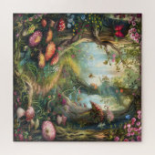 美しい魅惑の森 ジグソーパズル (横)