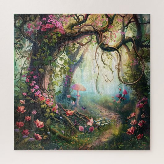 美しい魅惑の森 ジグソーパズル (縦)