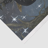 美しい魔女とブラックキャットデコページティッシュペーパー 薄葉紙 (詳細)