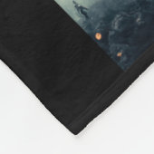 美しい魔女ゴシックファンタジーヴァンパイアムーンライト1 フリースブランケット (角)