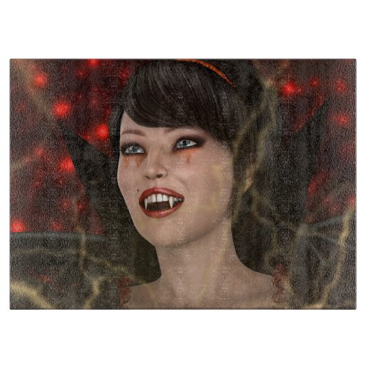 美しい魔女 カッティングボード (正面)