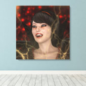 美しい魔女 キャンバスプリント (インサイチュ (ウッドフロア))