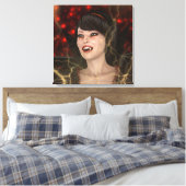 美しい魔女 キャンバスプリント (インサイチュ (寝室))