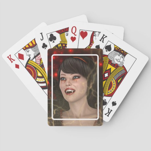 美しい魔女 トランプ (裏面)