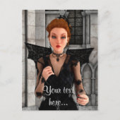 美しい魔女 ポストカード (正面)