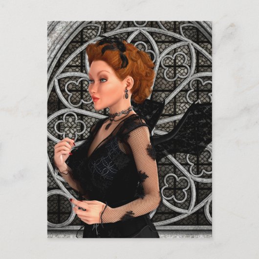 美しい魔女 ポストカード (正面)