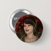 美しい魔女 缶バッジ (正面&裏面)