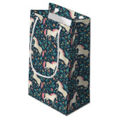 美しい魔法のユニコーンパターン スモールペーパーバッグ (裏面アングル)