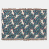 美しい魔法のユニコーンパターン スローブランケット (正面)
