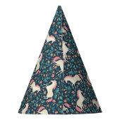 美しい魔法のユニコーンパターン パーティーハット (裏面)