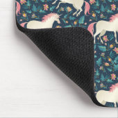 美しい魔法のユニコーンパターン マウスパッド (コーナー)