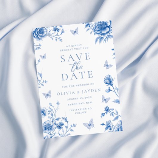 美しい魔法のヴィンテージ春の花のウェディング セーブザデート