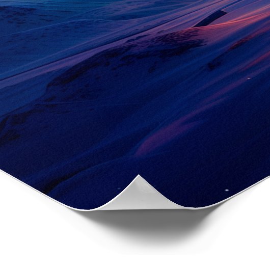 美しい魔法の北の光 ポスター (角)