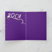 美しい魔法の誕生日カード カード (内部)