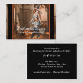 美しい魔法使い1のファンタジーの名刺 名刺 (正面/裏面)