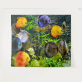 美しい魚の写真用背景シート タペストリー (正面(横))