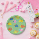 美しい魚 ペーパープレート (パーティー)