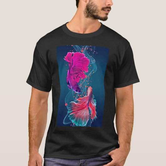 美しい魚 Tシャツ (正面)