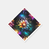 美しい鮮やかな花紙ナプキン スタンダードカクテルナプキン (角)