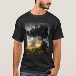 美しい鮮やかツリー自然の美しい4 Tシャツ