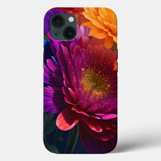美しい鮮やかフラワーミックス2 Case-Mate iPhoneケース (裏面)