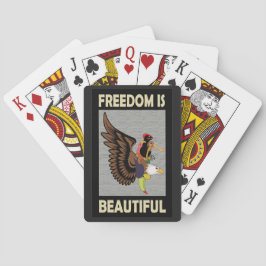 美しい鳥が飛ぶ トランプ