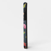 美しい鳥と蘭のパターン Case-Mate iPhoneケース (裏面/左)