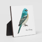 美しい鳥のプラーク フォトプラーク (正面)