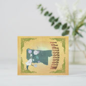 美しい鳥のミシシッピの地図 ポストカード (スタンド正面)