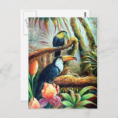 美しい鳥はがき04 ポストカード (正面/裏面)