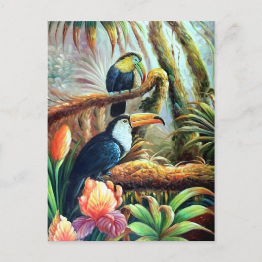 美しい鳥はがき04 ポストカード (正面)