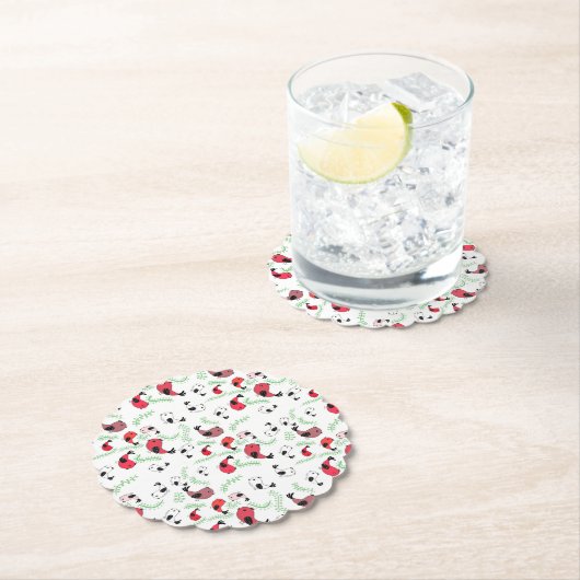 美しい鳥をテーマにした使い捨てコースター ペーパーコースター (インサイチュ)